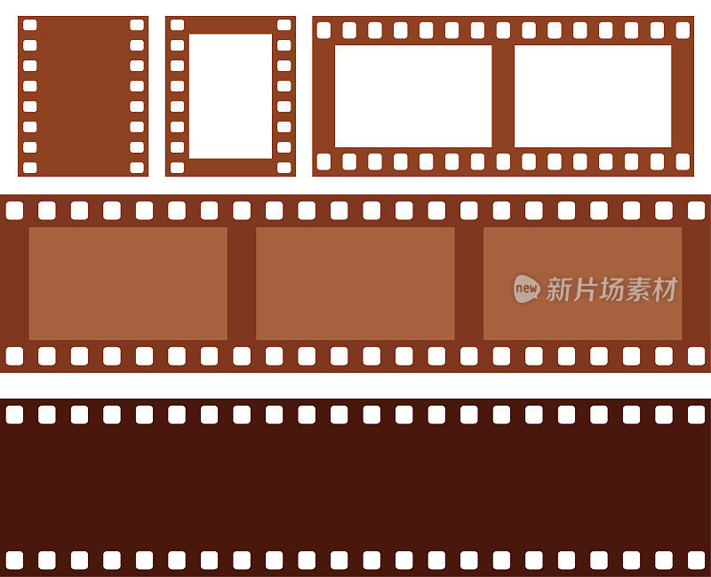 Cinema, Film Or Video Vector Illustration